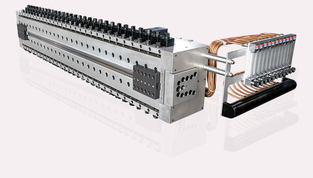 PP, PC hollow board mould